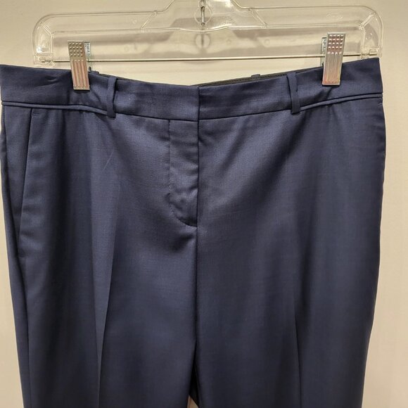 Hugo Boss Navy blue Women's Wool Dress Pants Size 30x32 - Picture 1 of 8
